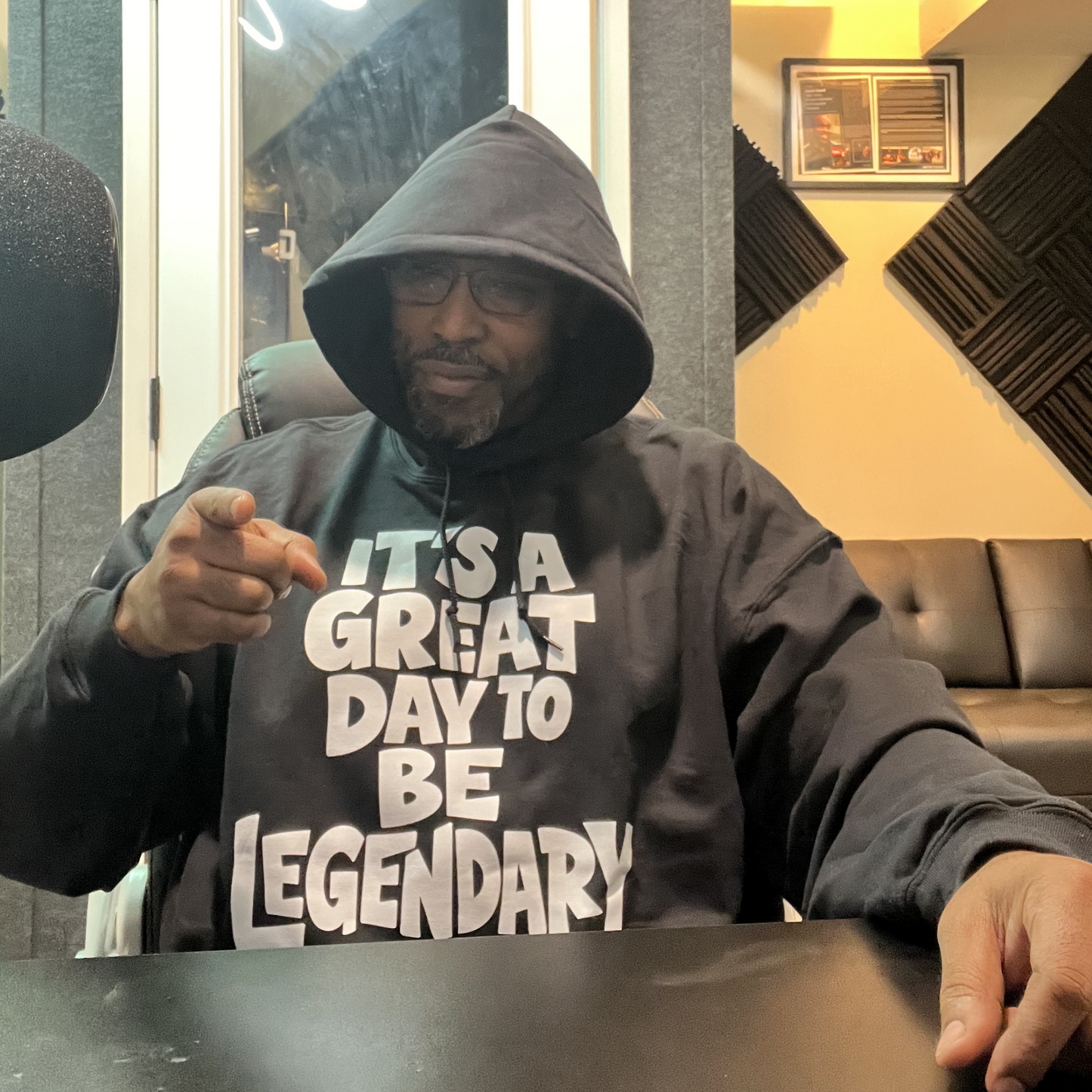 It’s A Great Day To Be Legendary Hoodie | Motivational Hoodie